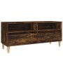 TV stand made of smoked oak plywood, 100x34.5x44.5cm by vidaXL, TV Furniture - Ref: Foro24-831898, Price: 78,88 €, Discount: %