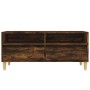 TV stand made of smoked oak plywood, 100x34.5x44.5cm by vidaXL, TV Furniture - Ref: Foro24-831898, Price: 78,88 €, Discount: %