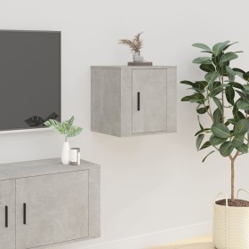 Mueble para TV de pared gris hormigón 40x34,5x40 cm de vidaXL, Muebles TV - Ref: Foro24-816648, Precio: 31,99 €, Descuento: %