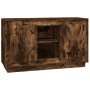 Smoked oak plywood sideboard 102x35x60 cm by vidaXL, Sideboards - Ref: Foro24-831882, Price: 81,22 €, Discount: %