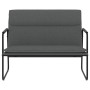 Banco de tela gris oscuro 100x64x80 cm de vidaXL, Bancos - Ref: Foro24-351352, Precio: 79,81 €, Descuento: %