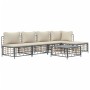 Garden furniture set 6 pieces anthracite cushions PE rattan by vidaXL, Outdoor sofas - Ref: Foro24-3186736, Price: 429,31 €, ...