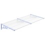 Türvordach aus grauem und transparentem Polycarbonat, 199 x 90 cm von vidaXL, Markisen - Ref: Foro24-153692, Preis: 84,71 €, ...