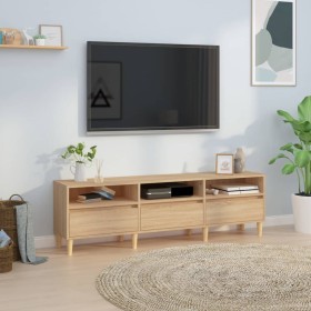 Mueble de TV madera contrachapada roble Sonoma 150x30x44,5 cm de vidaXL, Muebles TV - Ref: Foro24-831912, Precio: 94,99 €, De...