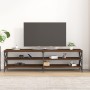 Mueble de TV madera contrachapada roble marrón 180x40x50 cm de vidaXL, Muebles TV - Ref: Foro24-826738, Precio: 86,99 €, Desc...