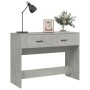 Mesa consola de madera contrachapada gris hormigón 100x39x75 cm de vidaXL, Mesas - Ref: Foro24-816780, Precio: 60,04 €, Descu...