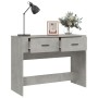 Mesa consola de madera contrachapada gris hormigón 100x39x75 cm de vidaXL, Mesas - Ref: Foro24-816780, Precio: 60,04 €, Descu...