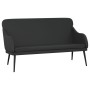 Banco de cuero sintético negro 110x76x80 cm de vidaXL, Bancos - Ref: Foro24-351430, Precio: 147,64 €, Descuento: %