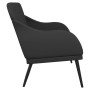 Black synthetic leather bench 110x76x80 cm by vidaXL, Banks - Ref: Foro24-351430, Price: 147,64 €, Discount: %