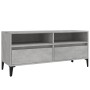 Mueble de TV madera contrachapada gris hormigón 100x34,5x44,5cm de vidaXL, Muebles TV - Ref: Foro24-831905, Precio: 63,23 €, ...