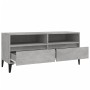 Mueble de TV madera contrachapada gris hormigón 100x34,5x44,5cm de vidaXL, Muebles TV - Ref: Foro24-831905, Precio: 63,23 €, ...