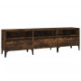 Smoked oak plywood TV cabinet 150x30x44.5 cm by vidaXL, TV Furniture - Ref: Foro24-831922, Price: 97,99 €, Discount: %