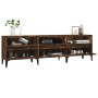 Smoked oak plywood TV cabinet 150x30x44.5 cm by vidaXL, TV Furniture - Ref: Foro24-831922, Price: 97,99 €, Discount: %