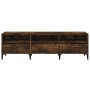 Smoked oak plywood TV cabinet 150x30x44.5 cm by vidaXL, TV Furniture - Ref: Foro24-831922, Price: 97,99 €, Discount: %