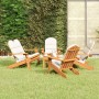 Juego de muebles de jardín Adirondack 5 piezas madera acacia de vidaXL, Conjuntos de jardín - Ref: Foro24-3152137, Precio: 70...