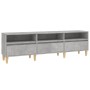 Mueble de TV madera contrachapada gris hormigón 150x30x44,5 cm de vidaXL, Muebles TV - Ref: Foro24-831913, Precio: 88,74 €, D...