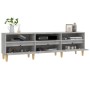 Mueble de TV madera contrachapada gris hormigón 150x30x44,5 cm de vidaXL, Muebles TV - Ref: Foro24-831913, Precio: 88,74 €, D...