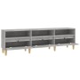 Mueble de TV madera contrachapada gris hormigón 150x30x44,5 cm de vidaXL, Muebles TV - Ref: Foro24-831913, Precio: 88,74 €, D...