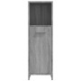 Armario de baño madera contrachapada gris Sonoma 30x30x95 cm de vidaXL, Muebles de baño - Ref: Foro24-825838, Precio: 40,70 €...