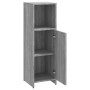 Armario de baño madera contrachapada gris Sonoma 30x30x95 cm de vidaXL, Muebles de baño - Ref: Foro24-825838, Precio: 40,70 €...