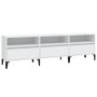 Mueble de TV madera contrachapada blanco 150x30x44,5 cm de vidaXL, Muebles TV - Ref: Foro24-831917, Precio: 86,48 €, Descuent...