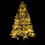 Árbol de Navidad con LED y piñas verde PVC y PE 225 cm de vidaXL, Arboles de navidad - Ref: Foro24-344298, Precio: 268,75 €, ...