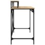 Sonoma iron and plywood desk 100x50x90 cm by vidaXL, Desks - Ref: Foro24-826700, Price: 54,35 €, Discount: %