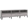 TV stand made of gray Sonoma plywood 150x30x44.5 cm by vidaXL, TV Furniture - Ref: Foro24-831923, Price: 100,99 €, Discount: %