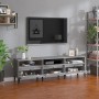 TV stand made of gray Sonoma plywood 150x30x44.5 cm by vidaXL, TV Furniture - Ref: Foro24-831923, Price: 100,99 €, Discount: %