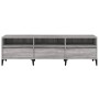 TV stand made of gray Sonoma plywood 150x30x44.5 cm by vidaXL, TV Furniture - Ref: Foro24-831923, Price: 100,99 €, Discount: %