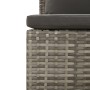 Central garden sofa with gray synthetic rattan cushion by vidaXL, Garden sets - Ref: Foro24-362694, Price: 71,09 €, Discount: %