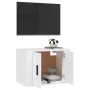 Weißes TV-Wandmöbel 57x34,5x40 cm von vidaXL, TV-Möbel - Ref: Foro24-816616, Preis: 40,11 €, Rabatt: %