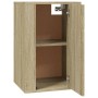 Wall-mounted TV furniture 2 units Sonoma oak 40x34.5x60 cm by vidaXL, TV Furniture - Ref: Foro24-816663, Price: 68,16 €, Disc...