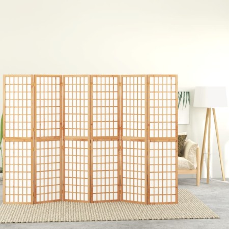 Folding screen with 6 Japanese style panels 240x170 cm by vidaXL, Room dividers - Ref: Foro24-352086, Price: 212,99 €, Discou...