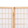 Biombo plegable con 6 paneles estilo japonés 240x170 cm de vidaXL, Divisores de ambientes - Ref: Foro24-352086, Precio: 220,1...