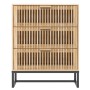 Sperrholz-Sideboard 60x30x75 cm von vidaXL, Schließfächer und Lagerschränke - Ref: Foro24-352114, Preis: 145,39 €, Rabatt: %