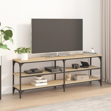 TV-Schrank aus Sonoma-Eichensperrholz, 140 x 30 x 50 cm von vidaXL, TV-Möbel - Ref: Foro24-826745, Preis: 60,17 €, Rabatt: %