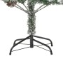 Árbol de Navidad con nieve, luces LED y piñas PVC y PE 225 cm de vidaXL, Arboles de navidad - Ref: Foro24-344294, Precio: 286...