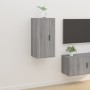 Mueble para TV de pared gris Sonoma 40x34,5x80 cm de vidaXL, Muebles TV - Ref: Foro24-816678, Precio: 37,89 €, Descuento: %