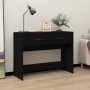 Black plywood console table 100x39x75 cm by vidaXL, Tables - Ref: Foro24-816777, Price: 73,16 €, Discount: %