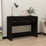 Black plywood console table 100x39x75 cm by vidaXL, Tables - Ref: Foro24-816777, Price: 73,16 €, Discount: %