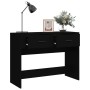 Black plywood console table 100x39x75 cm by vidaXL, Tables - Ref: Foro24-816777, Price: 73,16 €, Discount: %