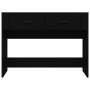 Black plywood console table 100x39x75 cm by vidaXL, Tables - Ref: Foro24-816777, Price: 73,16 €, Discount: %