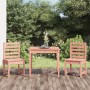 Garden table and chairs 3 pieces solid wood Douglas by vidaXL, Garden sets - Ref: Foro24-3154676, Price: 171,77 €, Discount: %