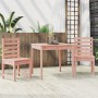 Garden table and chairs 3 pieces solid wood Douglas by vidaXL, Garden sets - Ref: Foro24-3154676, Price: 171,77 €, Discount: %