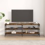 Smoked oak plywood TV cabinet 140x30x50 cm by vidaXL, TV Furniture - Ref: Foro24-826746, Price: 65,21 €, Discount: %