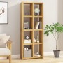 Solid teak wood bookshelf 70x30x180 cm by vidaXL, Bookcases and shelves - Ref: Foro24-340878, Price: 239,99 €, Discount: %