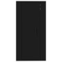 Black wall TV cabinet 40x34.5x80 cm by vidaXL, TV Furniture - Ref: Foro24-816673, Price: 37,97 €, Discount: %