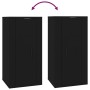 Black wall TV cabinet 40x34.5x80 cm by vidaXL, TV Furniture - Ref: Foro24-816673, Price: 37,97 €, Discount: %