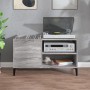 Mueble discos madera contrachapada gris sonoma 84,5x38x48 cm de vidaXL, Almacenamiento para CD y DVD - Ref: Foro24-831955, Pr...